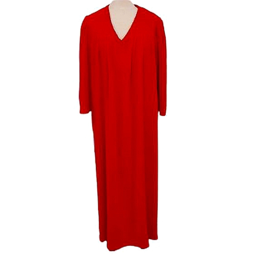 Diamond Tea Velour Pull On Zip Front House Coat/Bathrobe- Sz. Sm